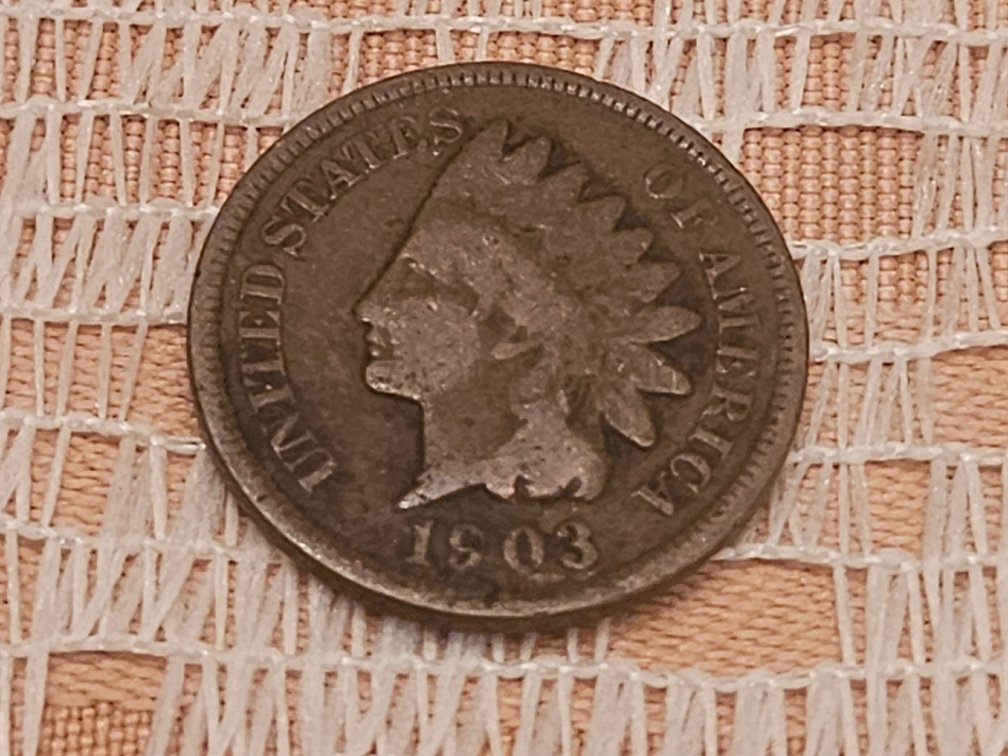 1903 dayed U. S. Indian Head Penny