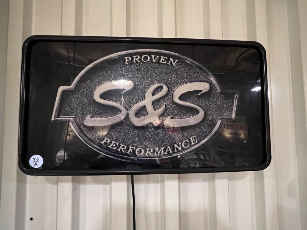 S & S proven performance illuminated hanging sign
