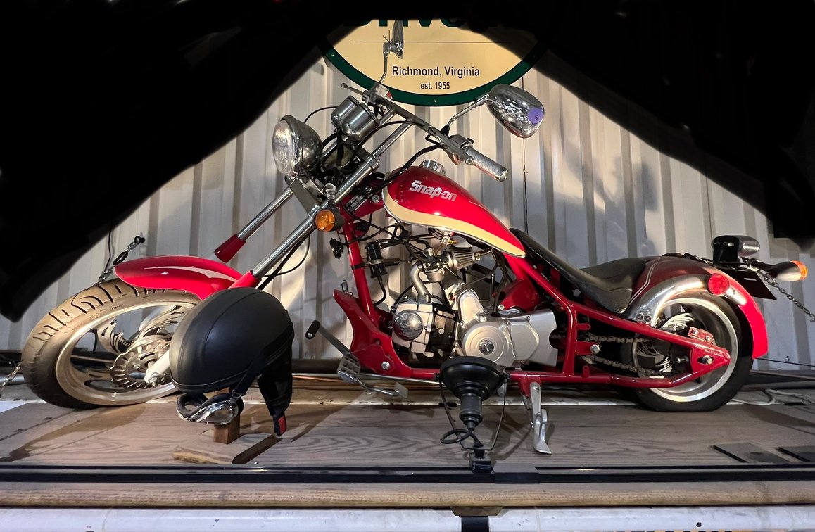 2009 Snap-On mini chopper with original title