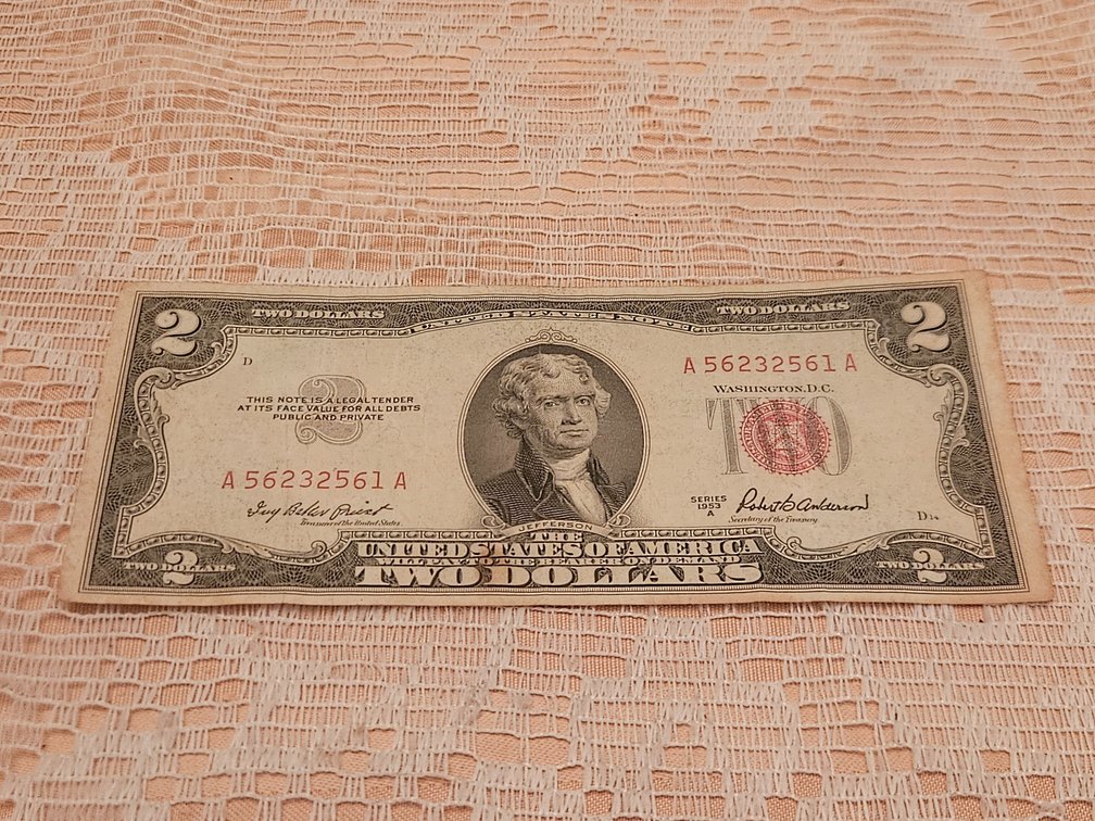 $2 Bill Series 1953 E