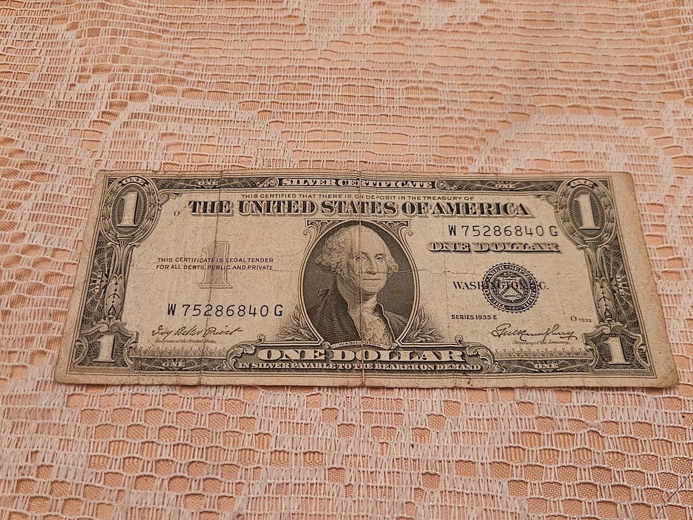 1935 E Series $1 Silver Certificate