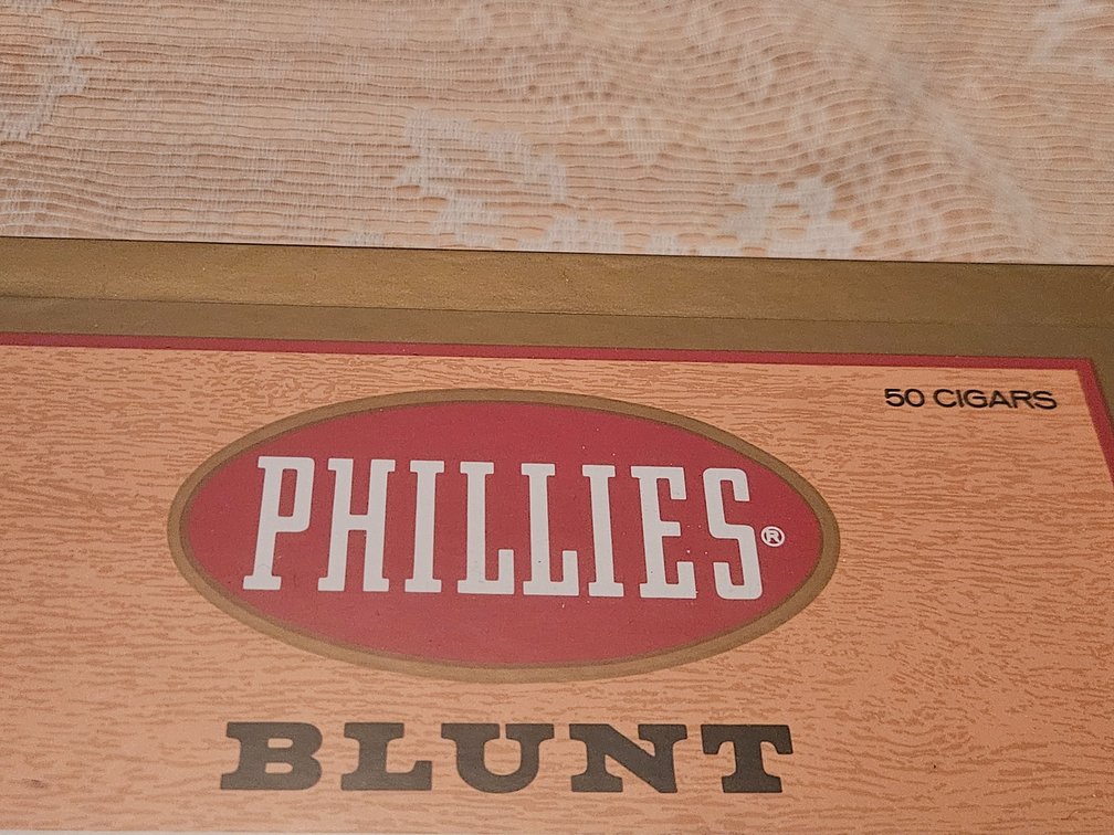 Sealed Box of 50 Phillies Blunt Cigars