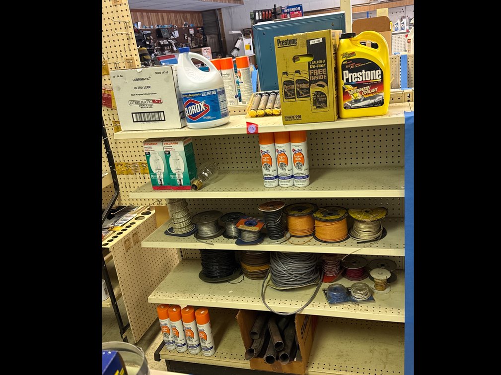 Lithium Grease, Engine Brite, Tail Pipes and more