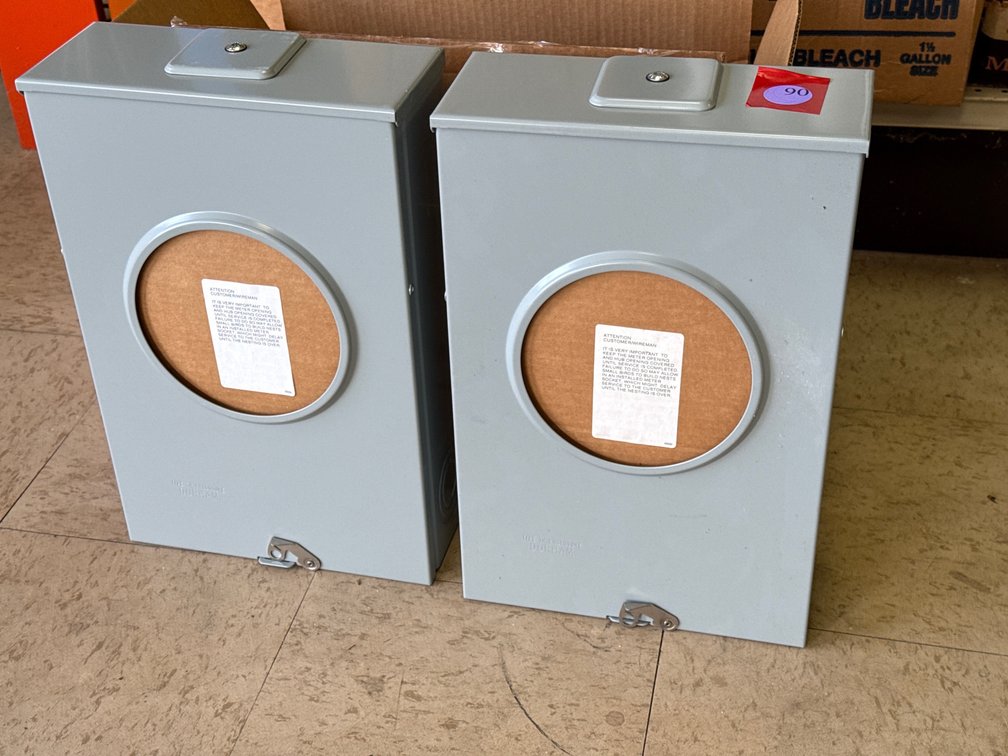 Electrical Meter boxes, Fuse Panel and Breaker Box