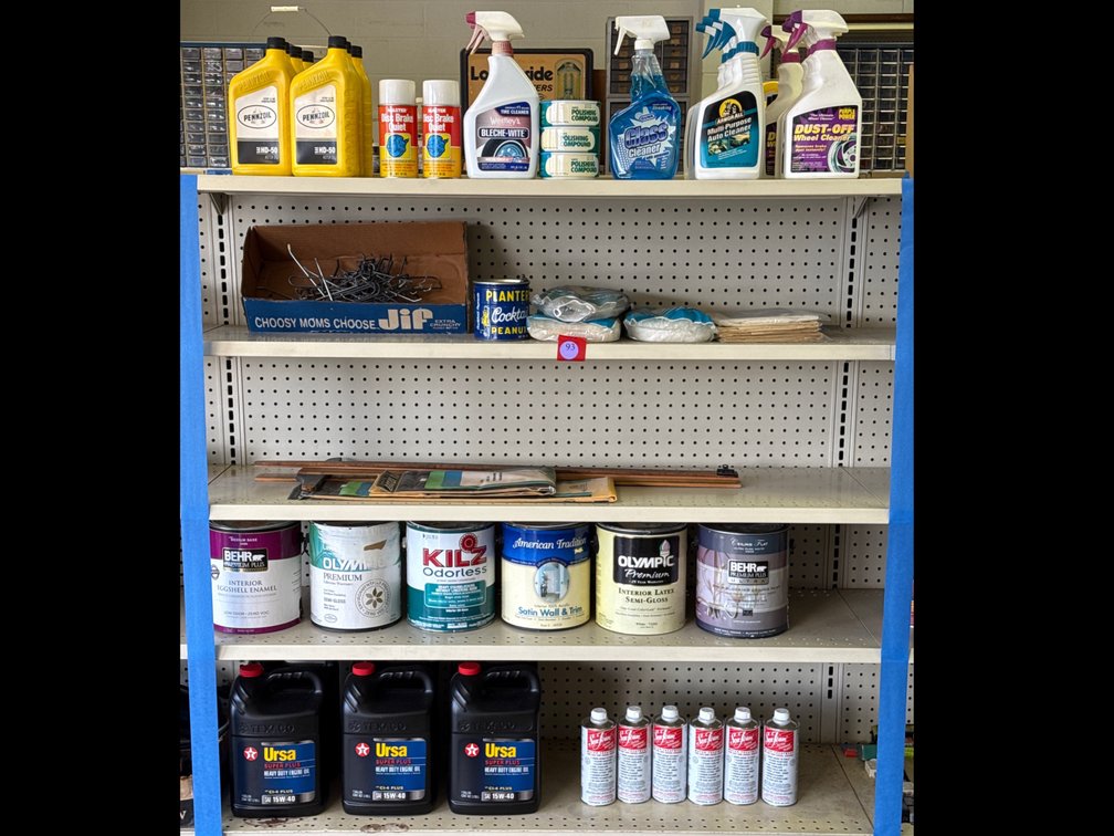 Assorted Cleaners, Paint, Oils and Sea Foam
