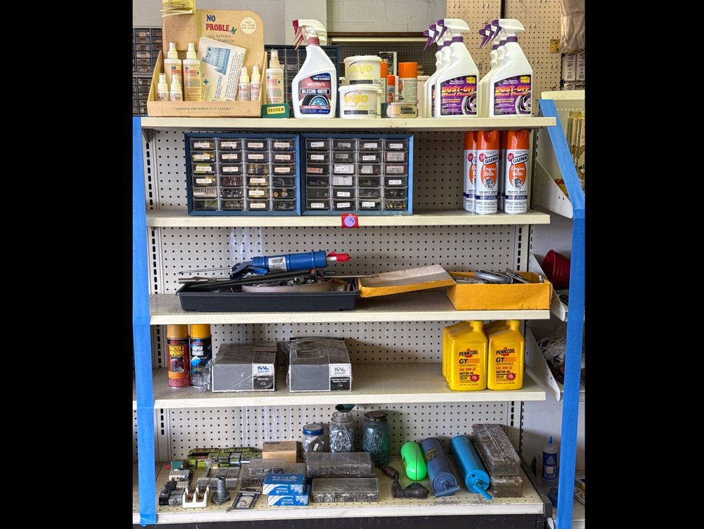Assorted Degreasers, Drawer Organizers and More