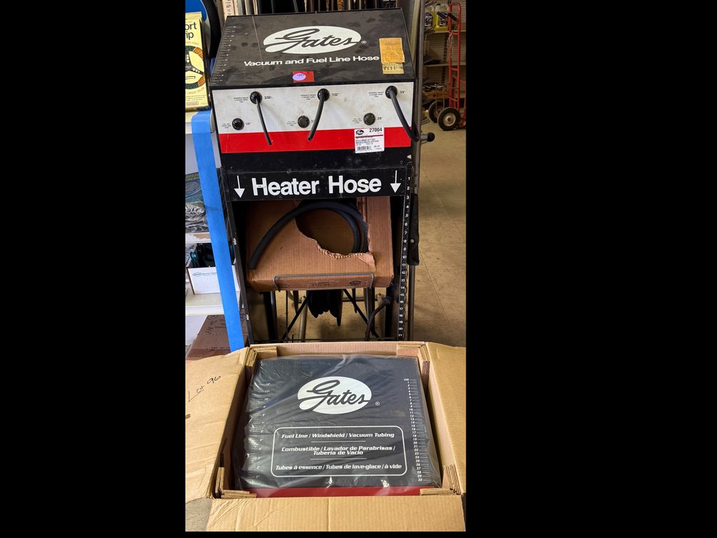 Gates Vacuum and Fuel Line Hose Displays (2)