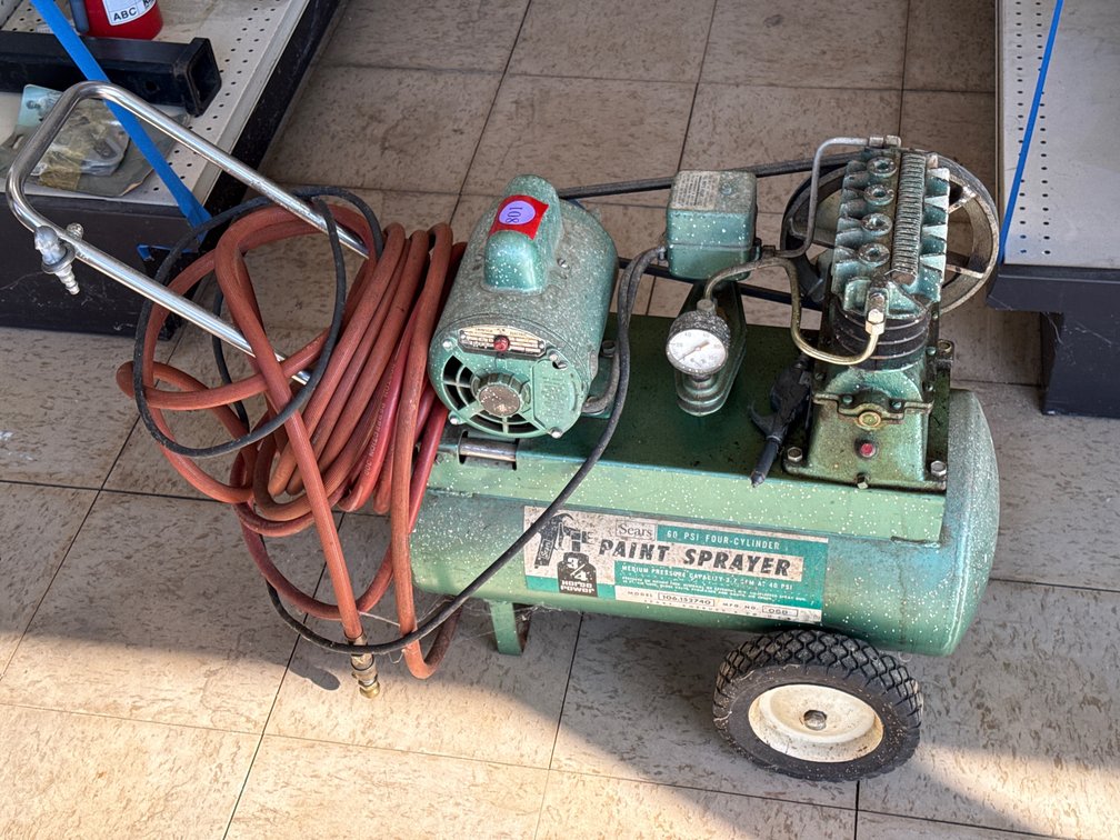 Sears Paint Sprayer 3/4 HP