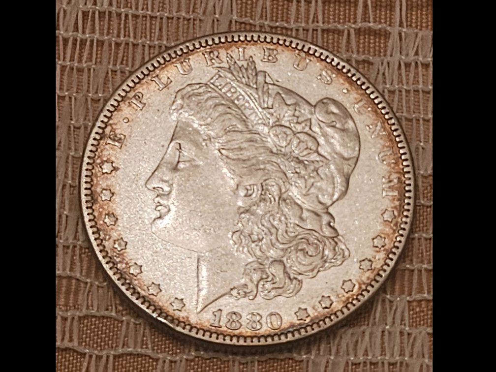 1880 U.S. Morgan Silver Dollar 90% Silver