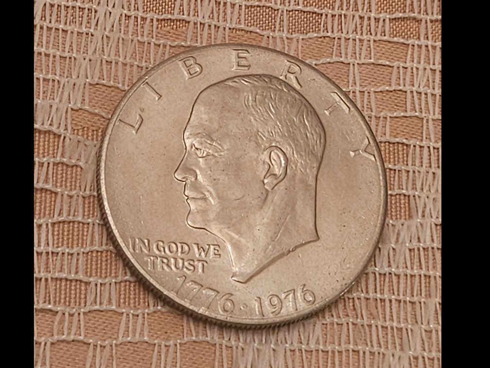 Bicentennial Eisenhower Silver Dollar - Possibly uncirculated