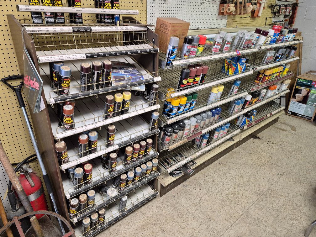 Automotive and implement spray paint