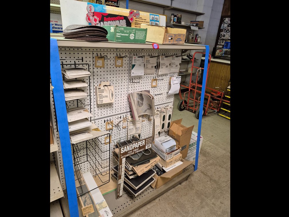 Items on shelves