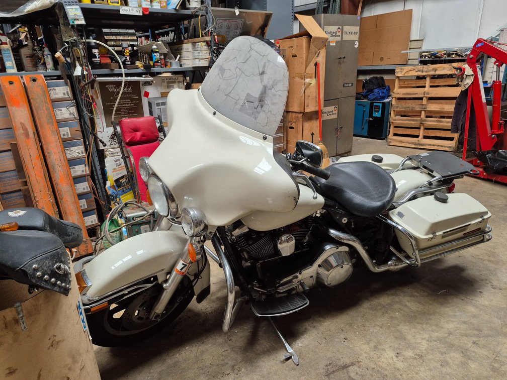 1997 Harley-Davidson FLHTP Motorcycle "Police Interceptor" — ONLY 20,384 MILES