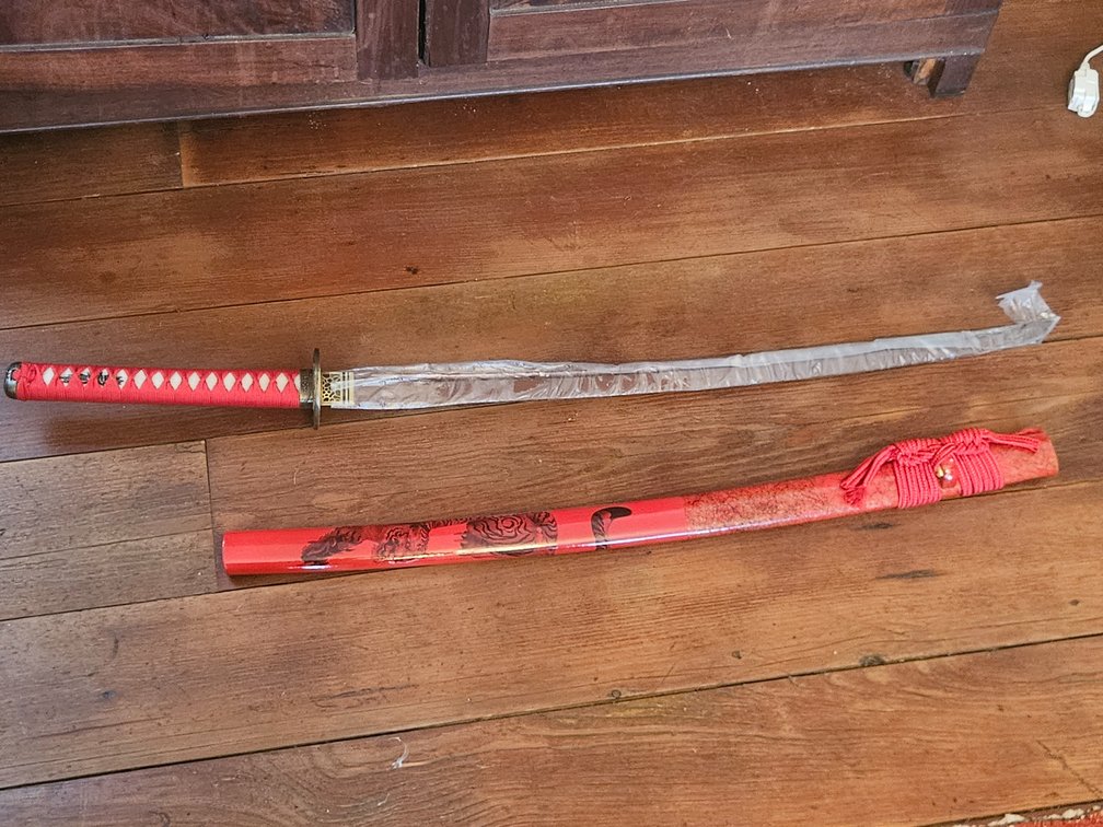 Samurai Style Sword - Excellent Quality