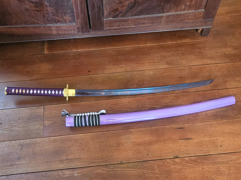 Samurai Style Sword - Excellent Quality