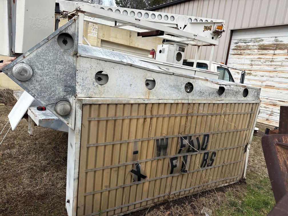 Vintage Backlit Sign