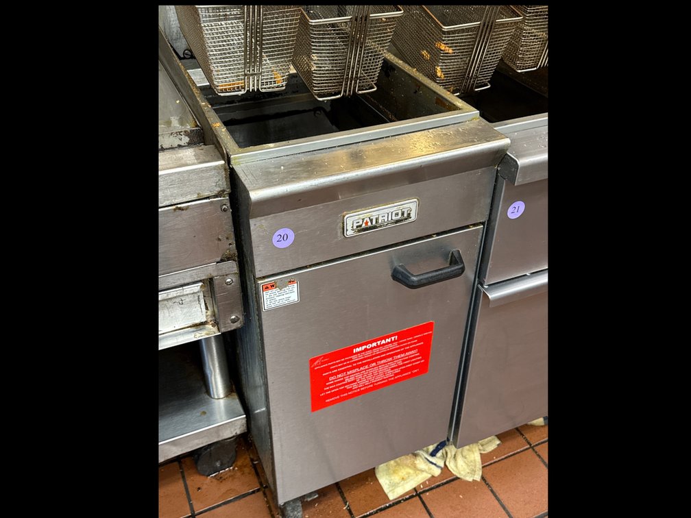 Patriot Dual Basket Commercial Fryer