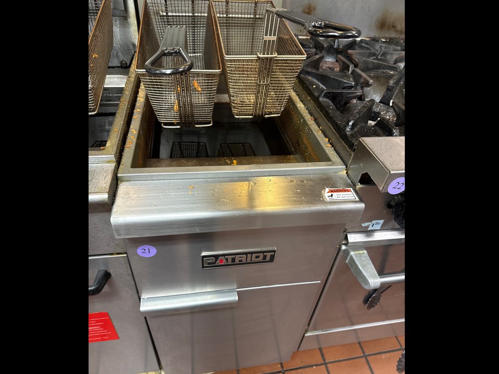 Patriot Dual Basket Commercial Fryer