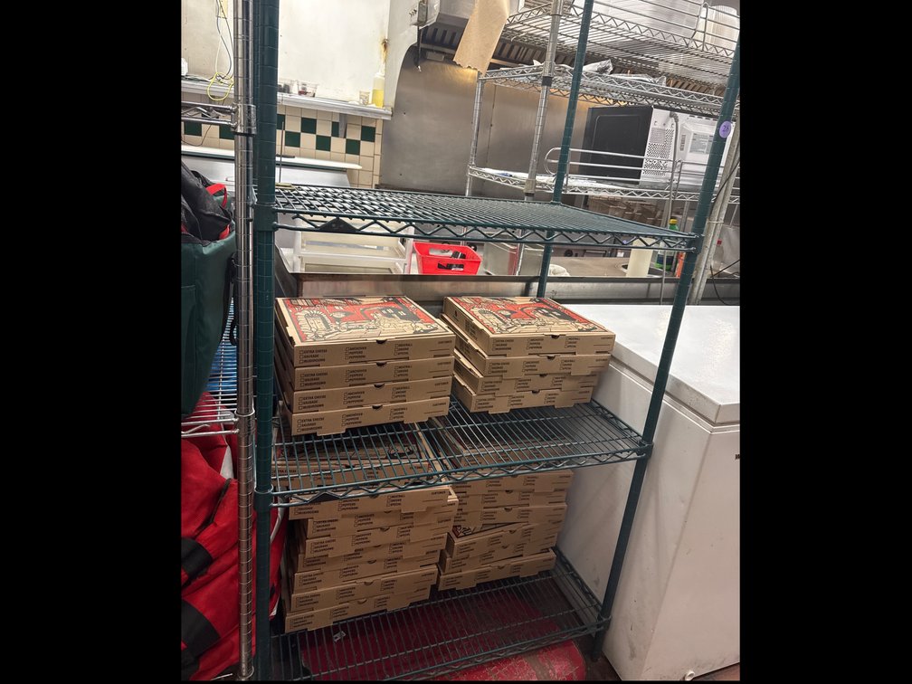 Metal Shelving Unit