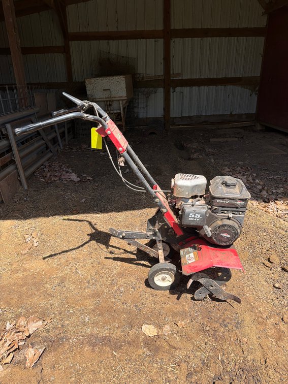 Briggs & Stratton 5.5HP/26” heavy duty tiller
