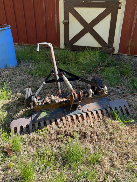 Yard Tuff 48-inch Landscape Rake
