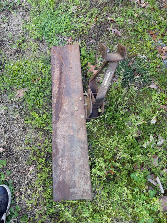 3-point hitch back blade
