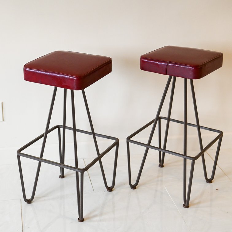 Pair of Mid-Century Barstools