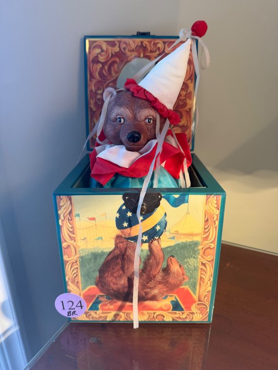 "Ursa the Great" Musical Jack-in-the-Box