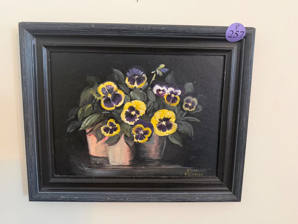 “My sunshine” oil painting by Diane Hrivnak 1996