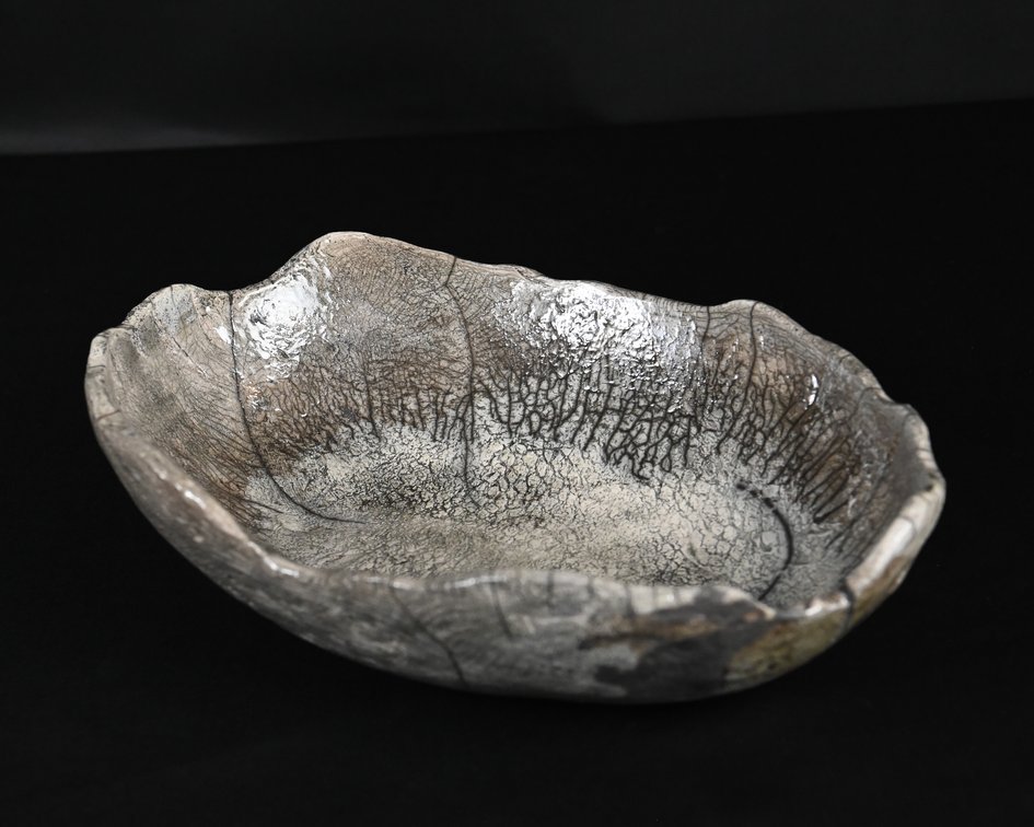 Handmade Raku Bowl