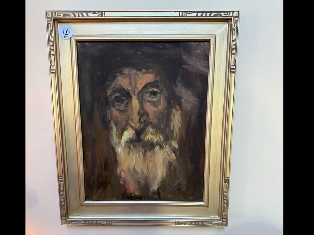 Framed Oil on Canvas by Garratt (aft Remb)