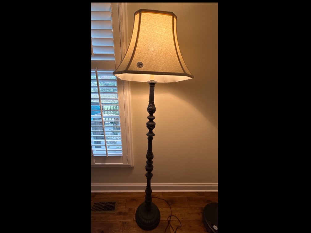 Floor Lamp, 62”T