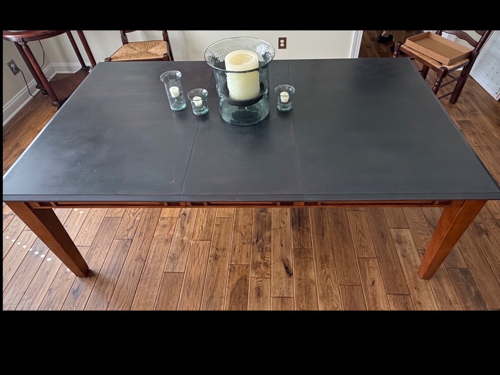 Mission Style Dining Table, 42” x 76” x 30”H