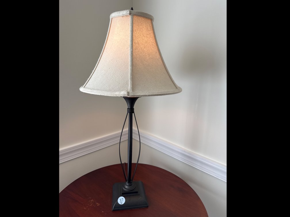 Table Lamp, 31”T