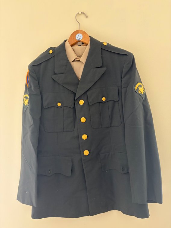 A U.S. Army Class A Service Dress Green Jacket
