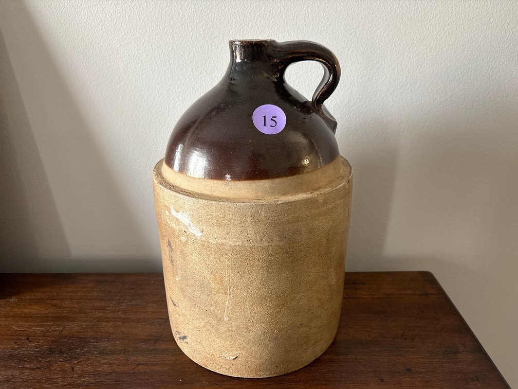 Antique Salt Glazed Stoneware Jug/Crock