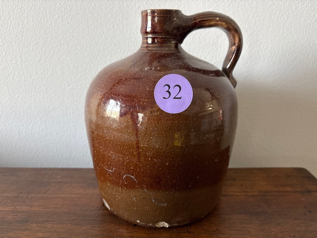 Antique Brown Stoneware Crock/Jug 