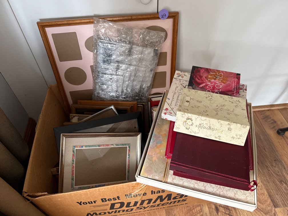 Generous Lot of Frames, Books and Photo Albums 