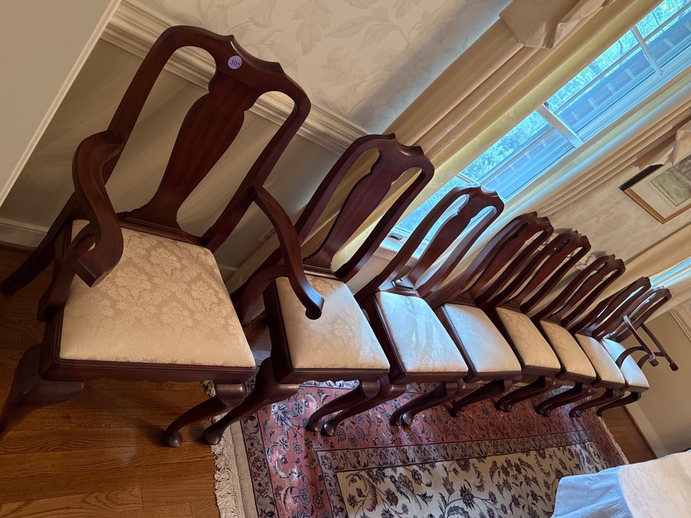 Henkel-Harris Dining Chairs, 8