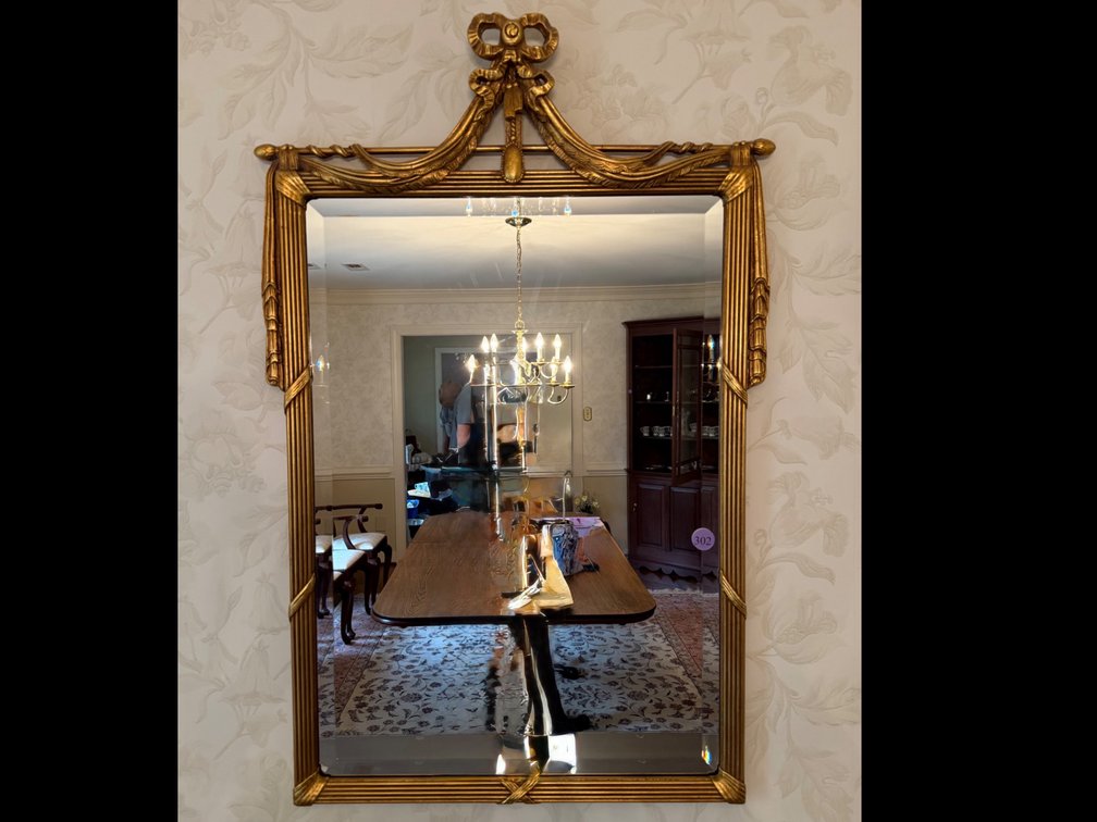Ornate Gilded Mirror 