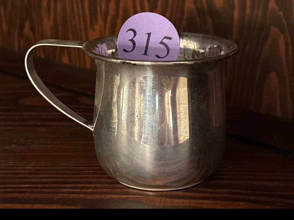 Sterling baby cup by Priesner