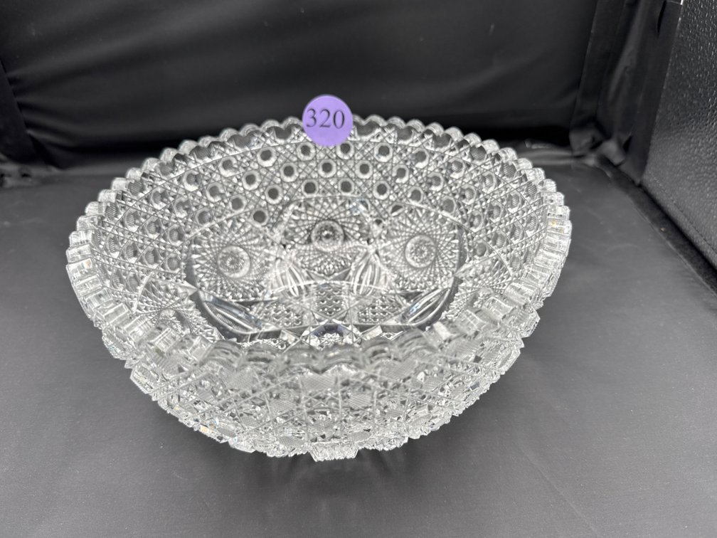 Brilliant Cut Glass Bowl 