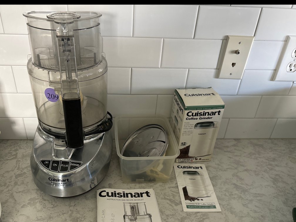 Cuisinart food processor/ coffee grinder
