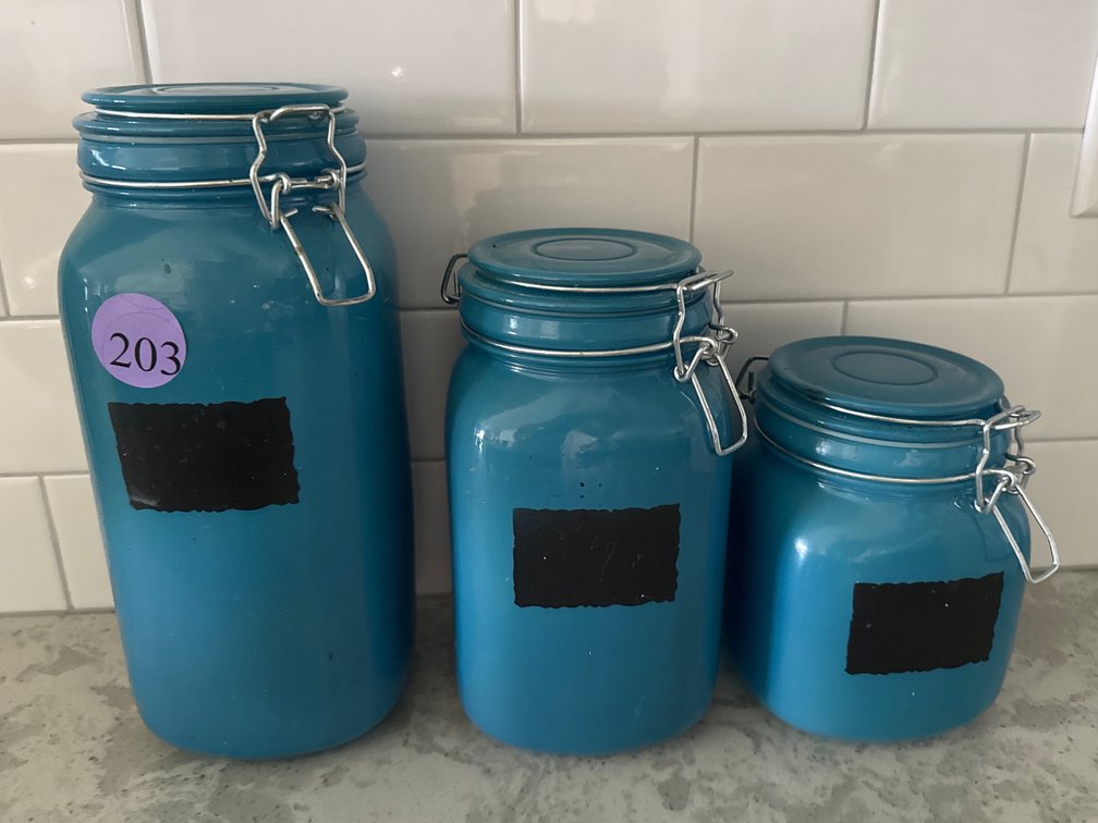 Glass Canister Set