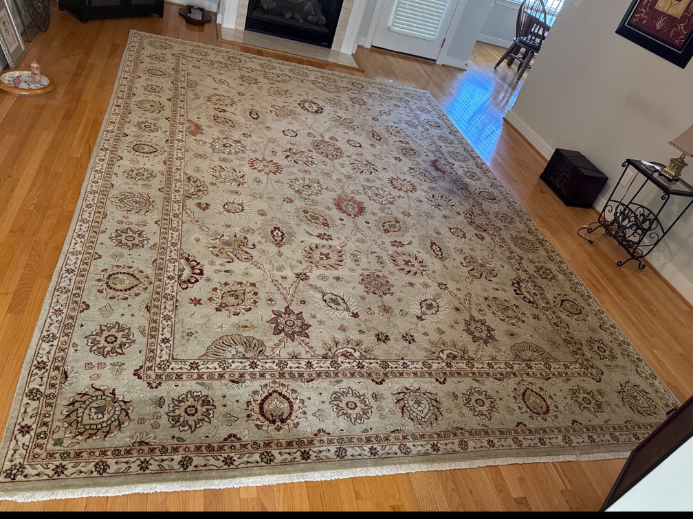 Pure Wool Hand Woven Rug, 13’ x 10’