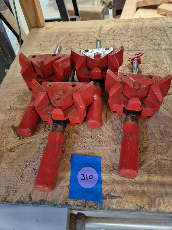(4) Bessey miter clamps