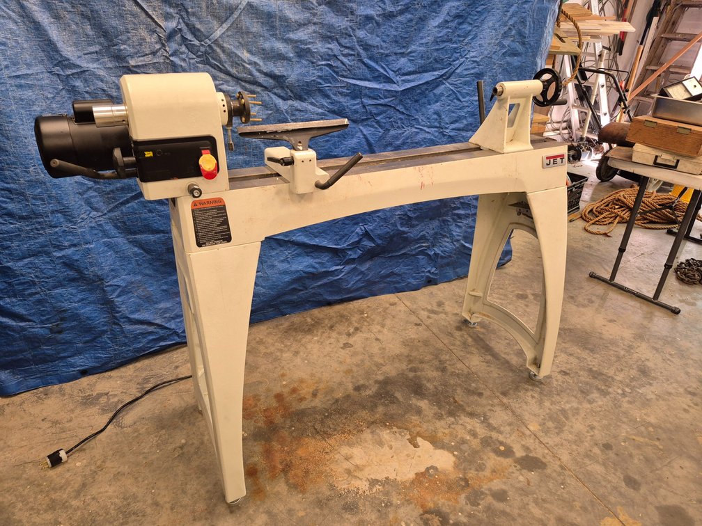 JET JWL-1440VS wood lathe
