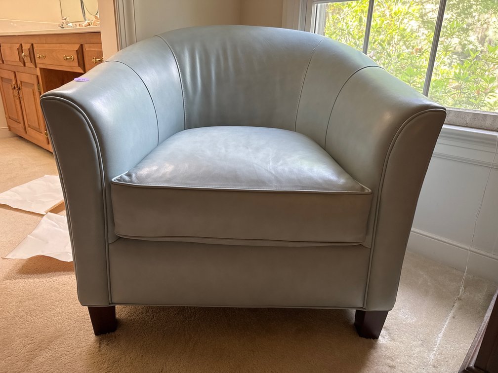 Bradington Young Leather Club Chair