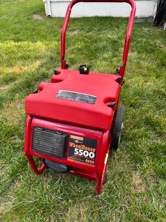 Generac Wheelhorse 8500 watts Generator Just Serviced