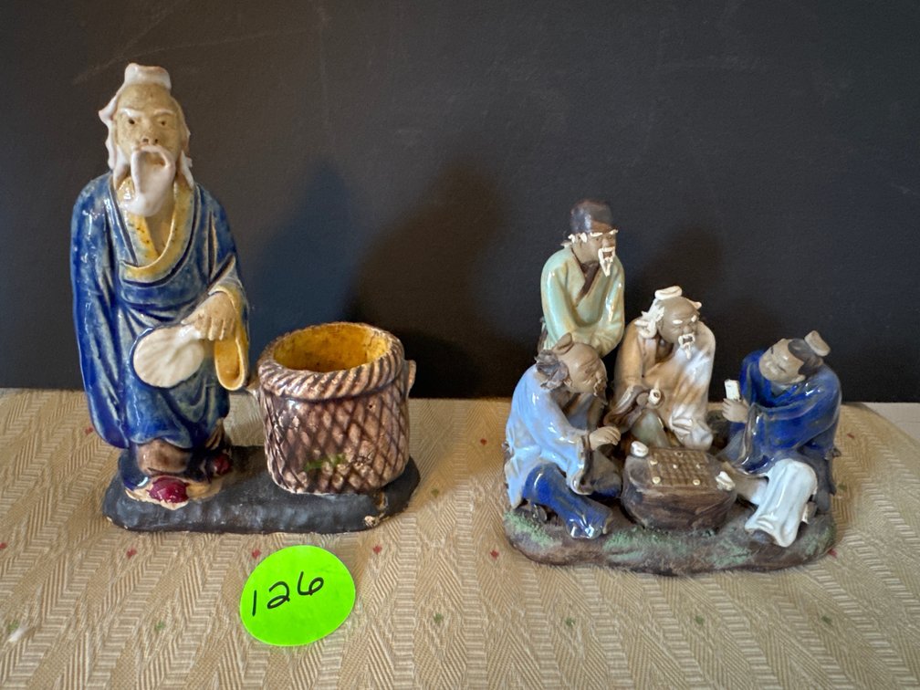 Chinese Mud Men Tallest 5” 